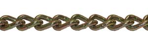Bulk Premium Twist Link Alloy Cross Chain 11/0 1 Foot - 33437