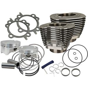 S&S Cycle Cylinder Kit 4in. Bore 4 3/8in. Stroke 110in. Motorcycle Street - 910-0651