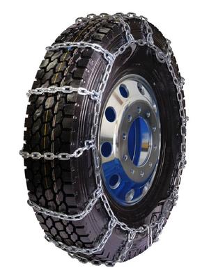 USA Ladder Pattern Square Link Alloy Single Cam Semi Truck Tire Chains