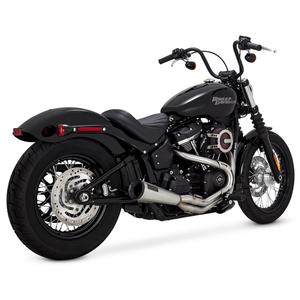 Vance & Hines Upsweep 2 Into 1 Stainless Steel Exhaust Motorcycle Street - 27623