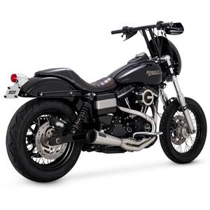 Vance & Hines Chrome 2 Into 1 Upsweeps Motorcycle Street - 27625
