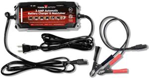 Yuasa 3 Amp Batter Charger & Maintainer - YUA3AMPCH